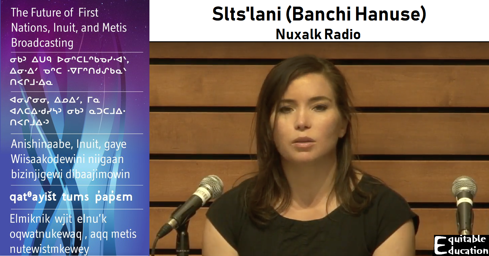 Nuxalk Radio, Nuxalkmc Language: Slts'lani interview, talk, and documentary  trailer 